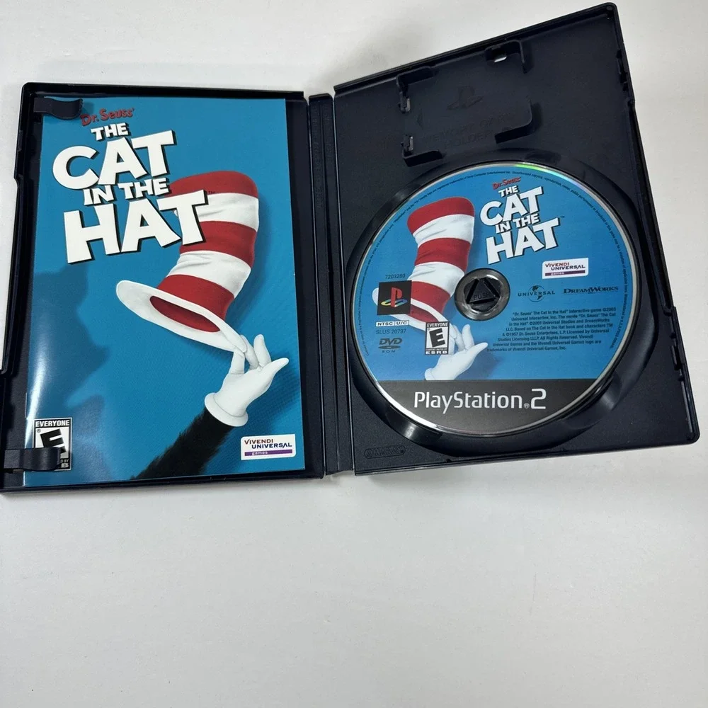 Dr Seuss The Cat in the Hat Sony PlayStation 2 Everyone 2003 Used
